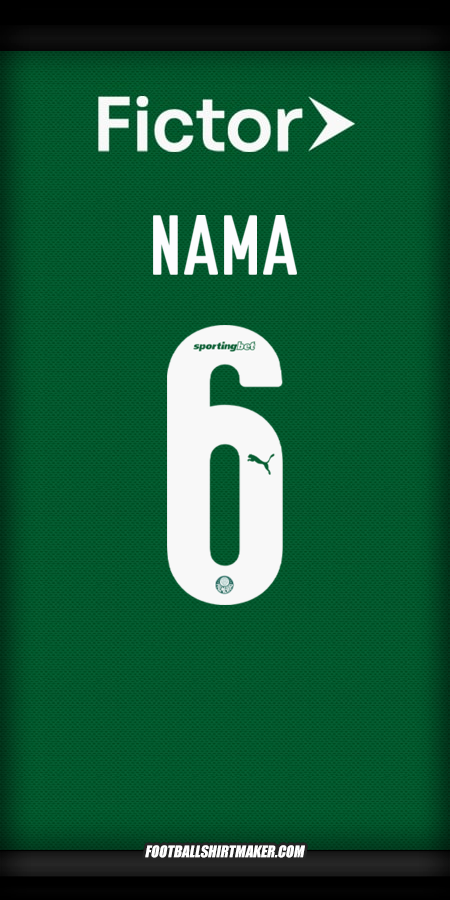 Jersey Palmeiras 2025 -  nama - 6