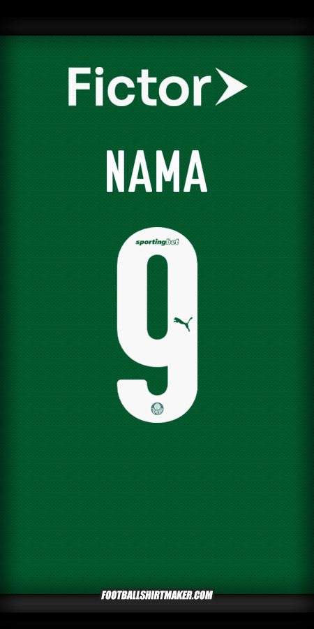 Jersey Palmeiras 2025 -  nama - 9