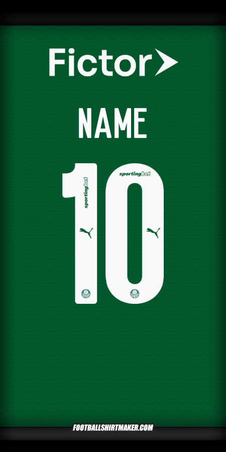 Trikot Palmeiras 2025 -  name - 10