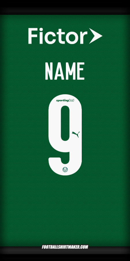 Jersey Palmeiras 2025 -  name - 9