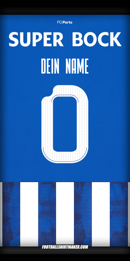 Trikot FC Porto 2024/2025 Cup -  dein name - 0