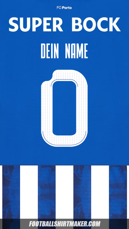 Trikot FC Porto 2024/2025 Cup -  dein name - 0