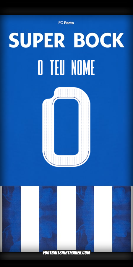 Camisola FC Porto 2024/2025 Cup -  o teu nome - 0
