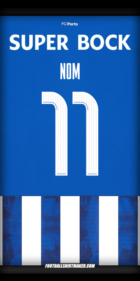 Maillot FC Porto Cup 2024/2025 -  nom - 11
