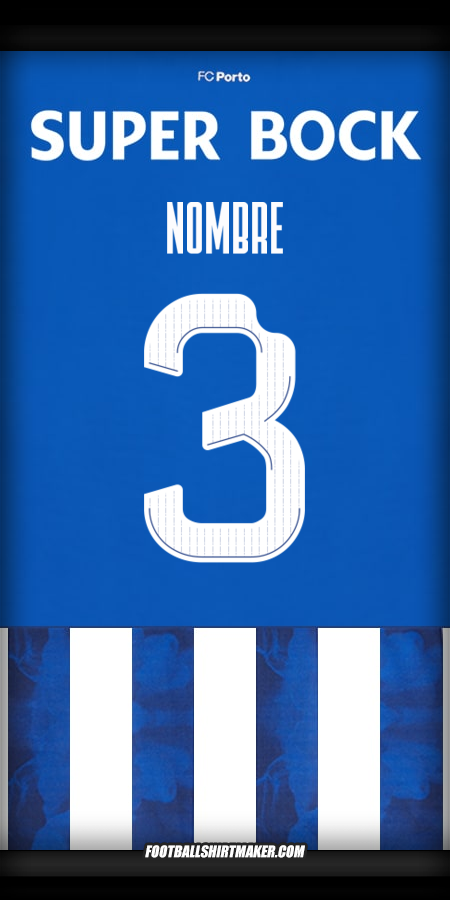 Jersey FC Porto Cup 2024/2025 -  nombre - 3