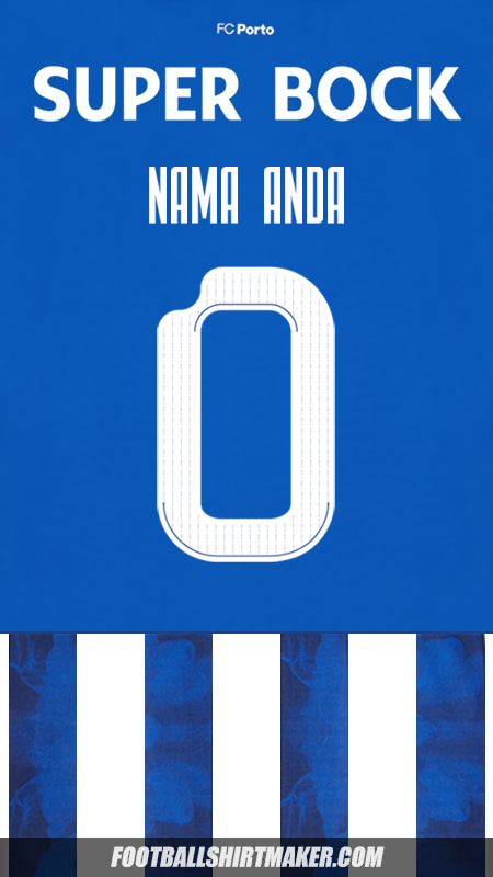 Jersey FC Porto 2024/2025 Cup -  nama anda - 0