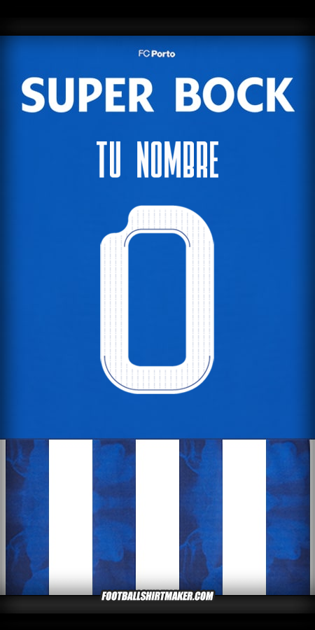Camiseta FC Porto Cup 2024/2025 -  tu nombre - 0