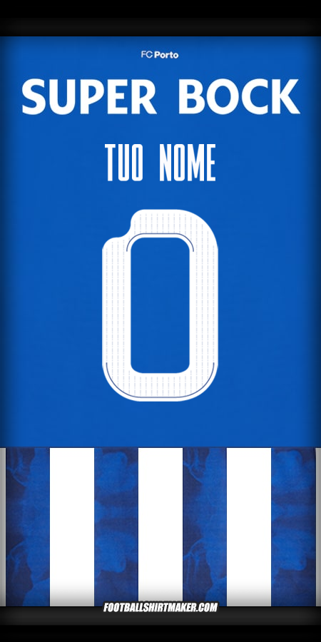 Maglia FC Porto 2024/2025 Cup -  tuo nome - 0