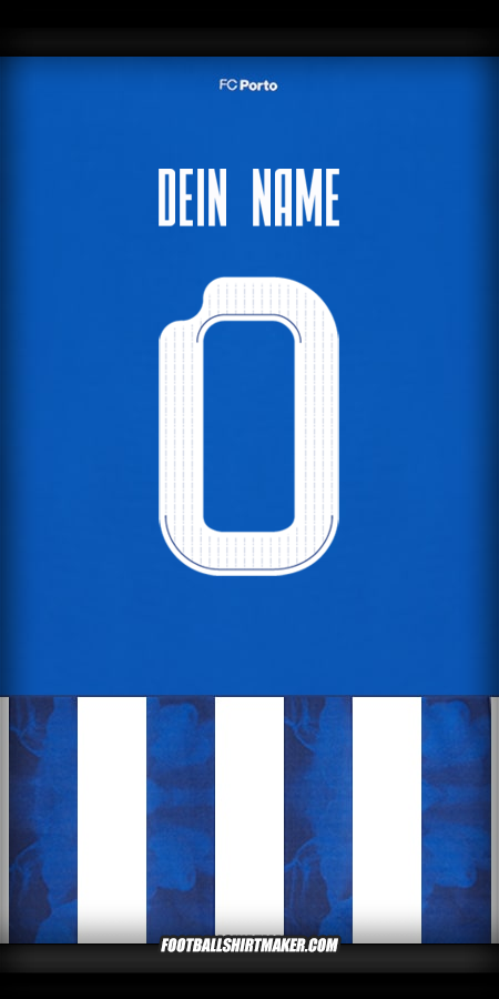 Trikot FC Porto UEL 2024/2025 -  dein name - 0