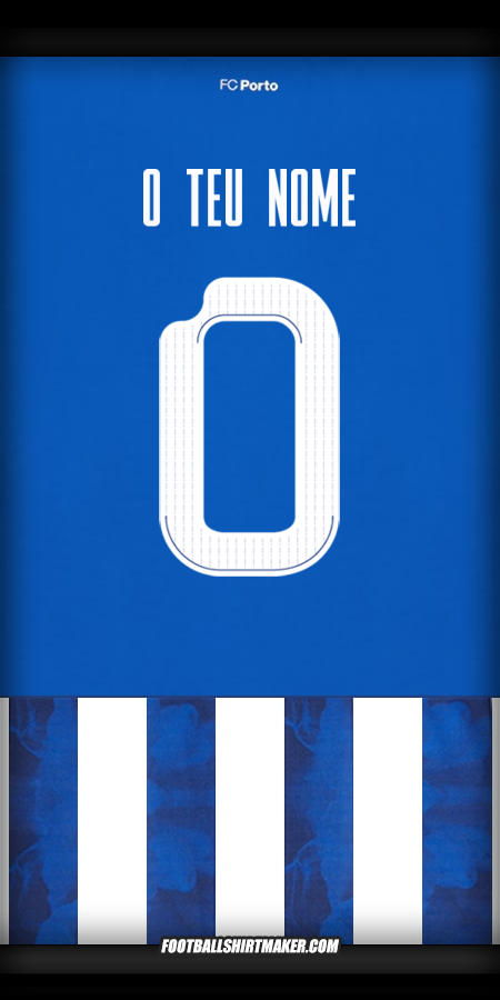Camisola FC Porto UEL 2024/2025 -  o teu nome - 0