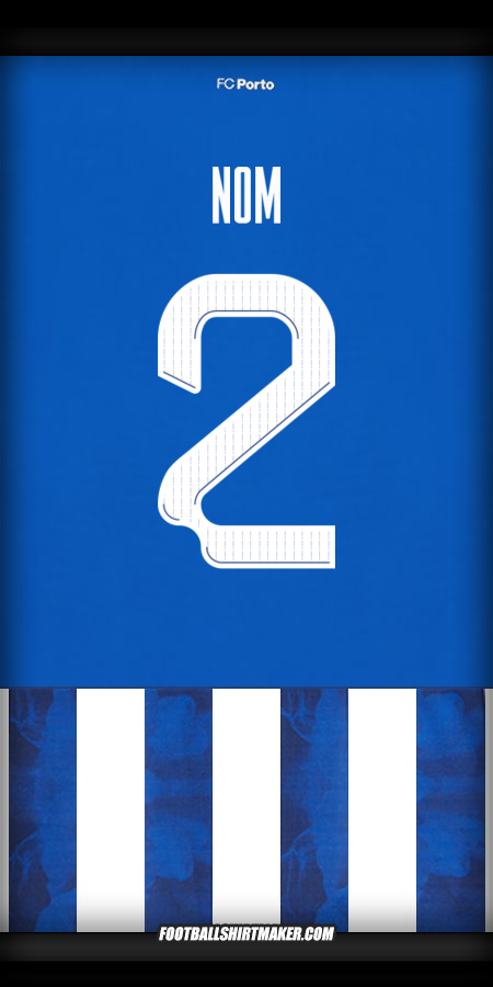 Maillot FC Porto UEL 2024/2025 -  nom - 2