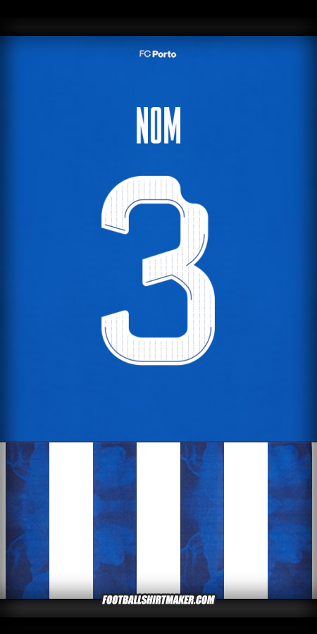 Maillot FC Porto UEL 2024/2025 -  nom - 3