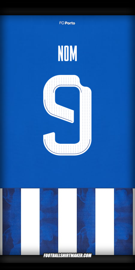 Maillot FC Porto UEL 2024/2025 -  nom - 9