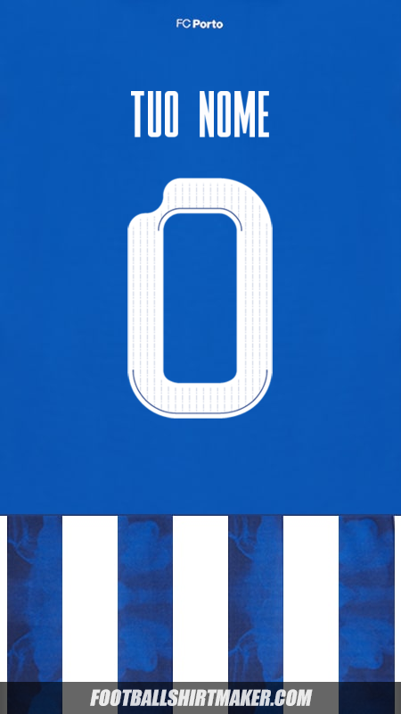Maglia FC Porto 2024/2025 UEL -  tuo nome - 0