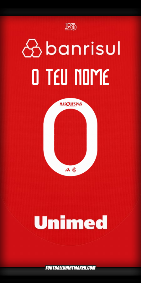 Camisola Internacional 2025 -  o teu nome - 0