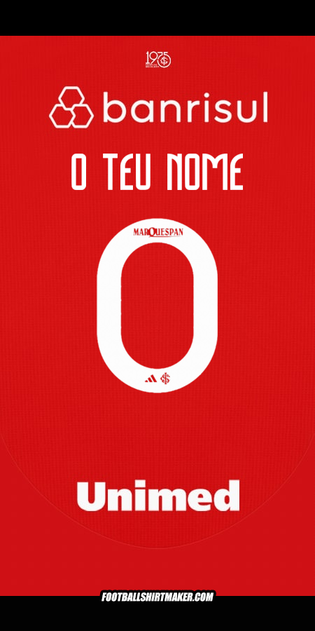 Camisola Internacional 2025 -  o teu nome - 0