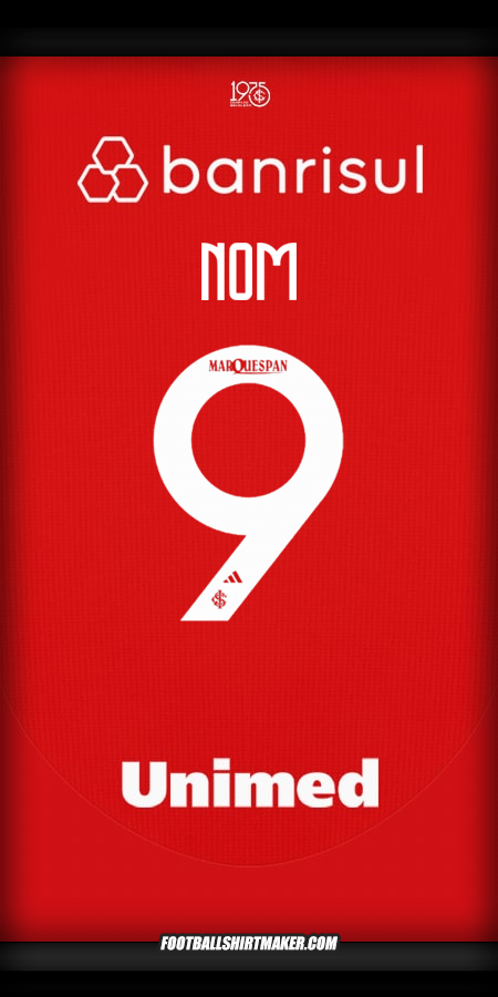 Maillot Internacional 2025 -  nom - 9