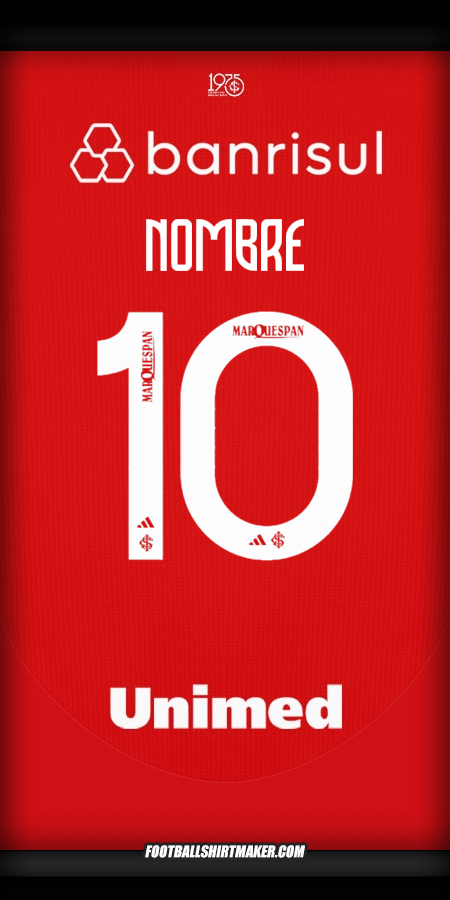 Jersey Internacional 2025 -  nombre - 10