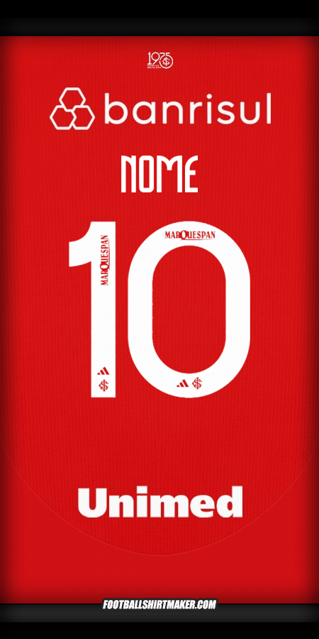 Maglia Internacional 2025 -  nome - 10