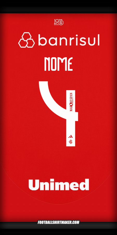 Camisola Internacional 2025 -  nome - 4