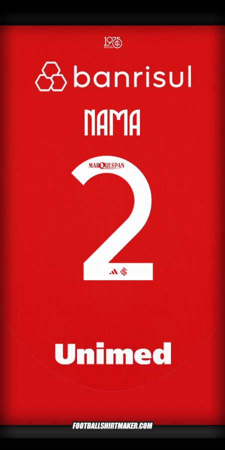 Jersey Internacional 2025 -  nama - 2