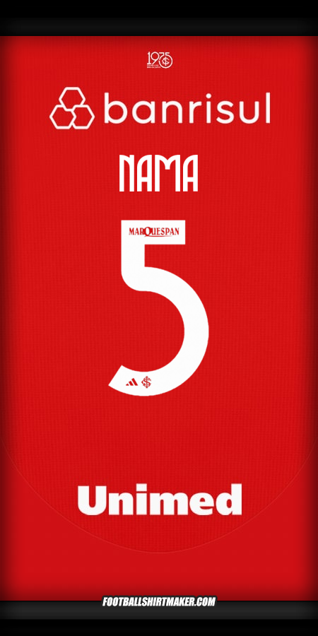 Jersey Internacional 2025 -  nama - 5