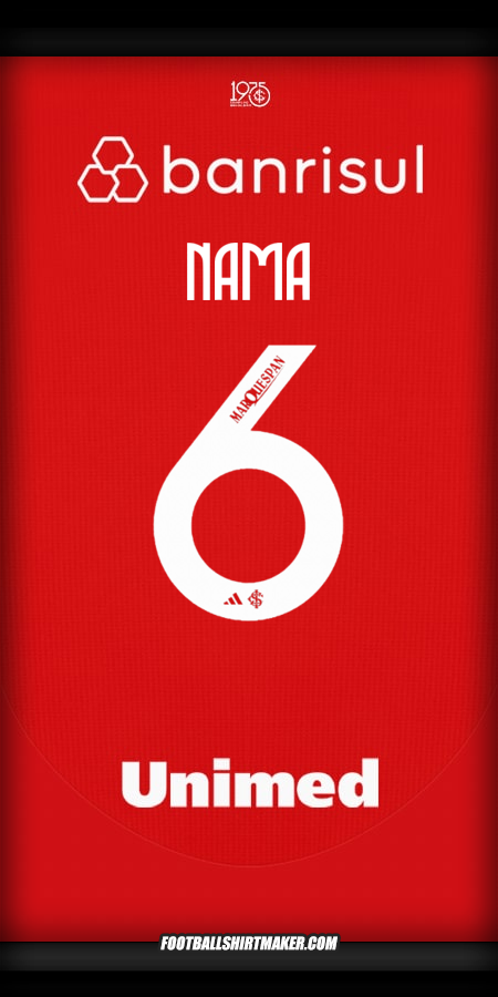 Jersey Internacional 2025 -  nama - 6