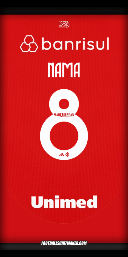 Jersey Internacional 2025 -  nama - 8