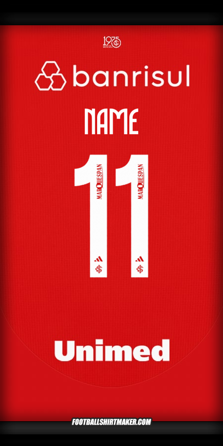 Trikot Internacional 2025 -  name - 11