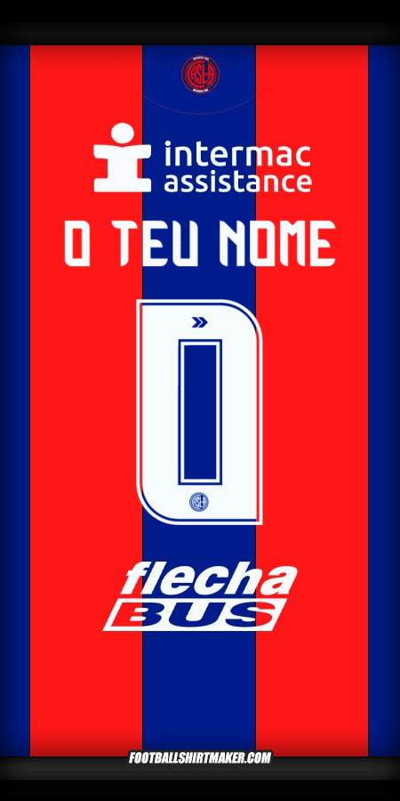 Camisola San Lorenzo 2025 -  o teu nome - 0