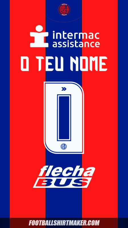 Camisola San Lorenzo 2025 -  o teu nome - 0
