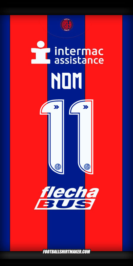 Maillot San Lorenzo 2025 -  nom - 11