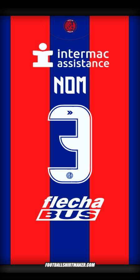 Maillot San Lorenzo 2025 -  nom - 3