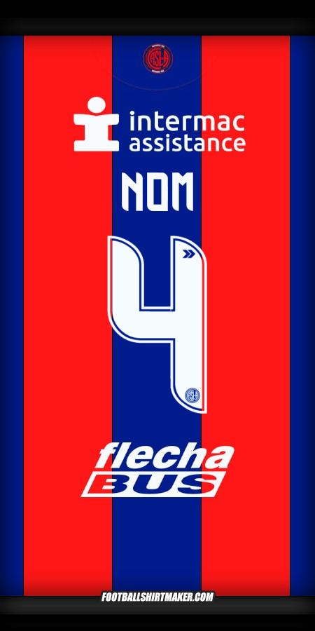 Maillot San Lorenzo 2025 -  nom - 4