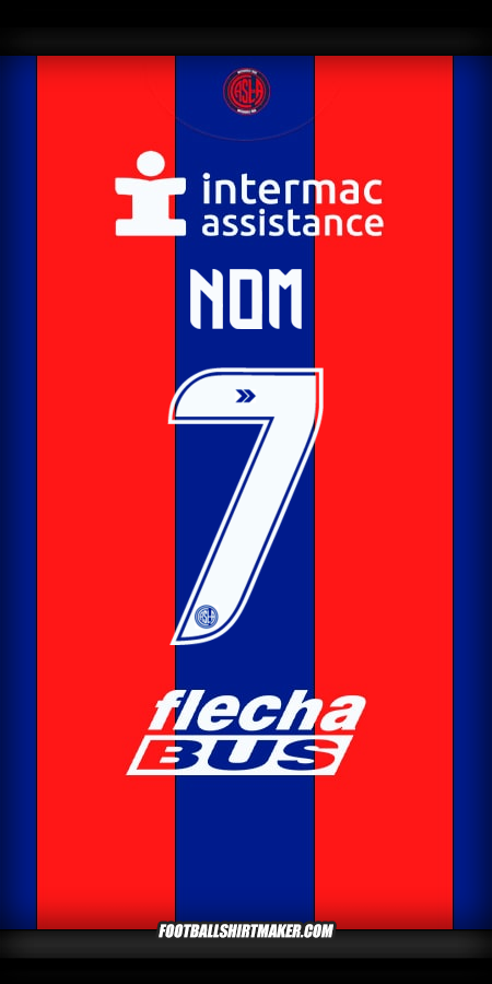 Maillot San Lorenzo 2025 -  nom - 7