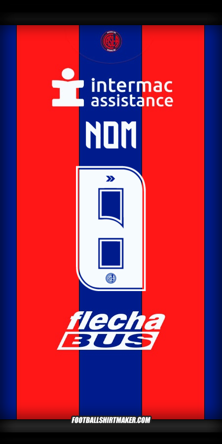 Maillot San Lorenzo 2025 -  nom - 8
