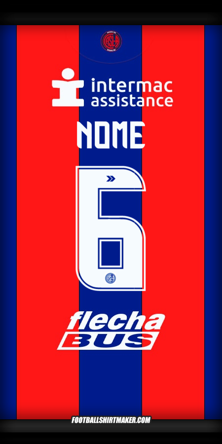 Camisa San Lorenzo 2025 -  nome - 6