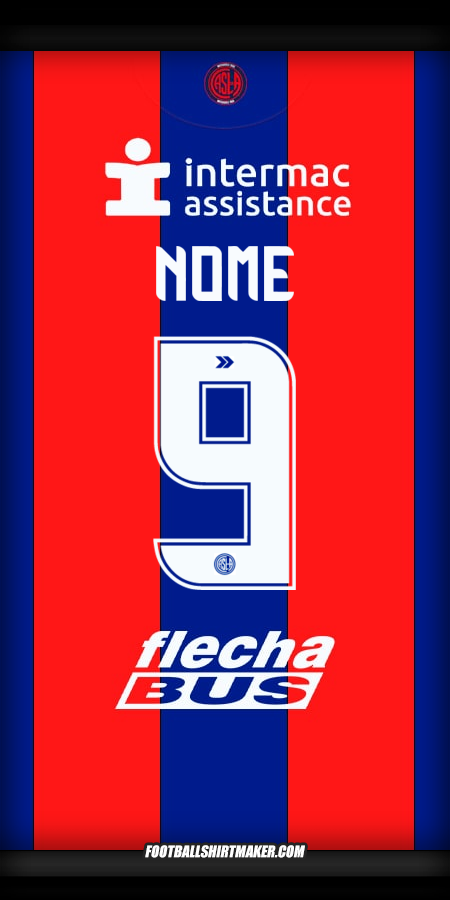 Camisa San Lorenzo 2025 -  nome - 9