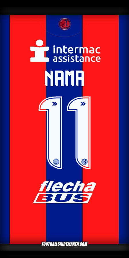Jersey San Lorenzo 2025 -  nama - 11