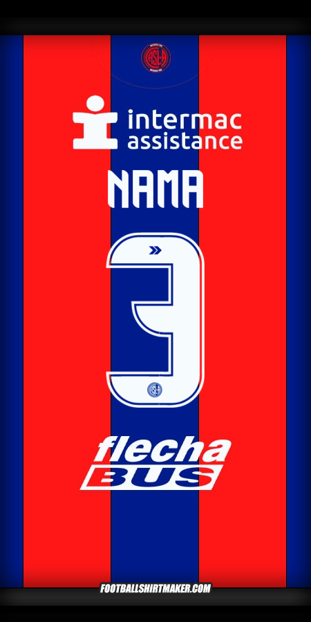 Jersey San Lorenzo 2025 -  nama - 3