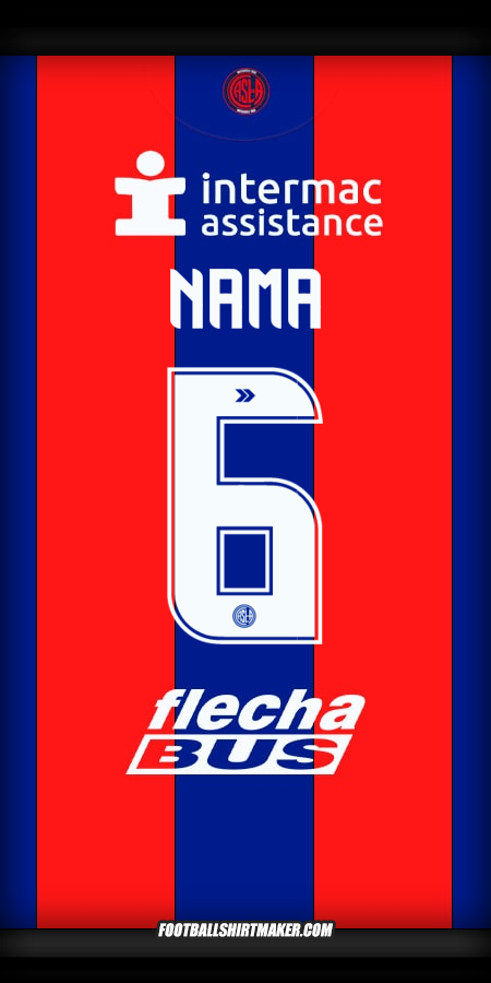 Jersey San Lorenzo 2025 -  nama - 6