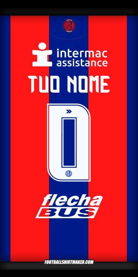 Maglia San Lorenzo 2025 -  tuo nome - 0