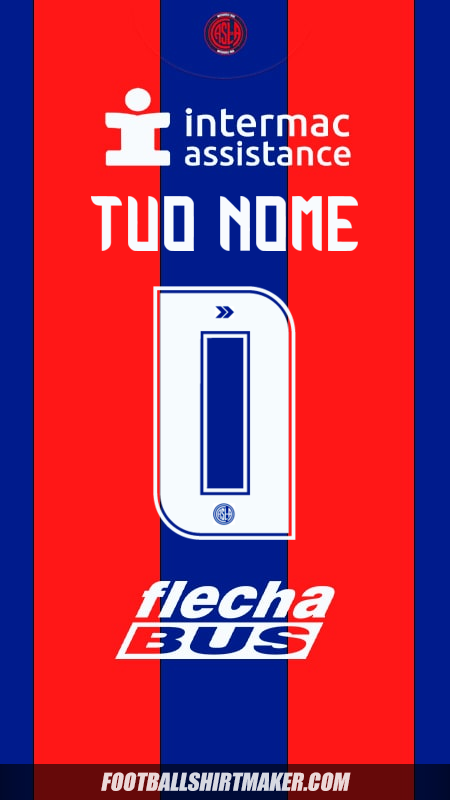 Maglia San Lorenzo 2025 -  tuo nome - 0