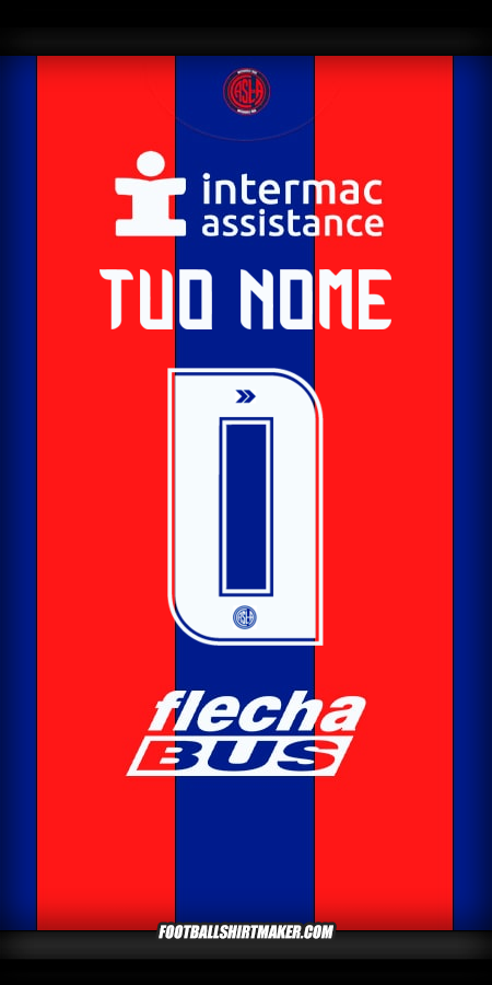 Maglia San Lorenzo 2025 -  tuo nome - 0
