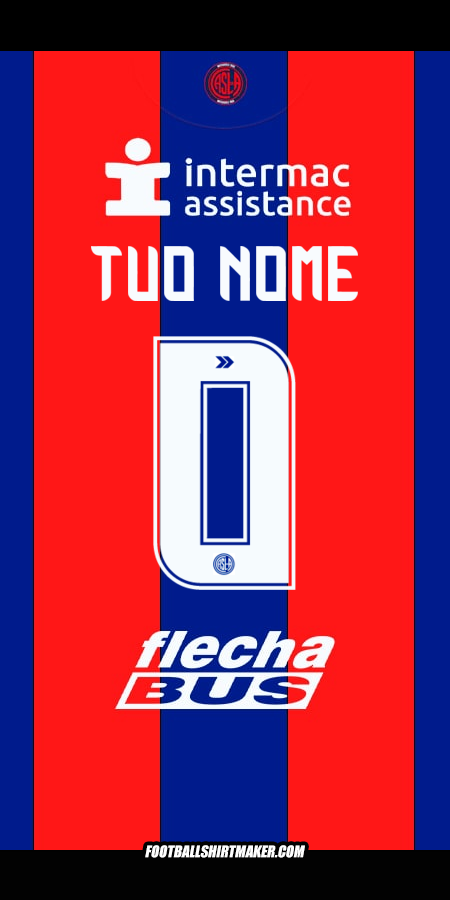 Maglia San Lorenzo 2025 -  tuo nome - 0