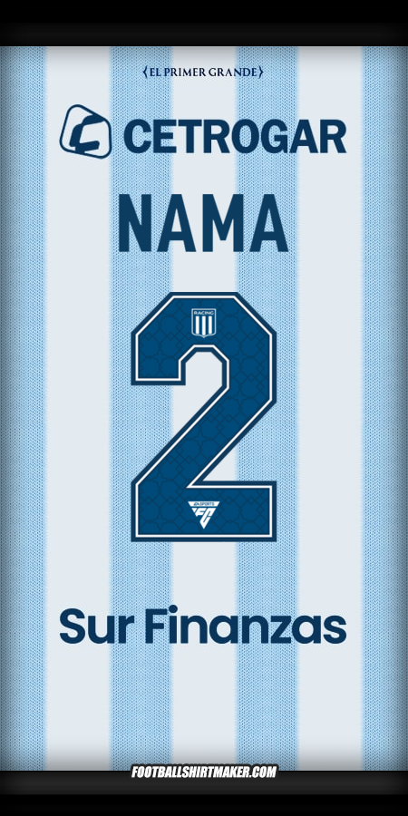 Jersey Racing Club 2025 -  nama - 2