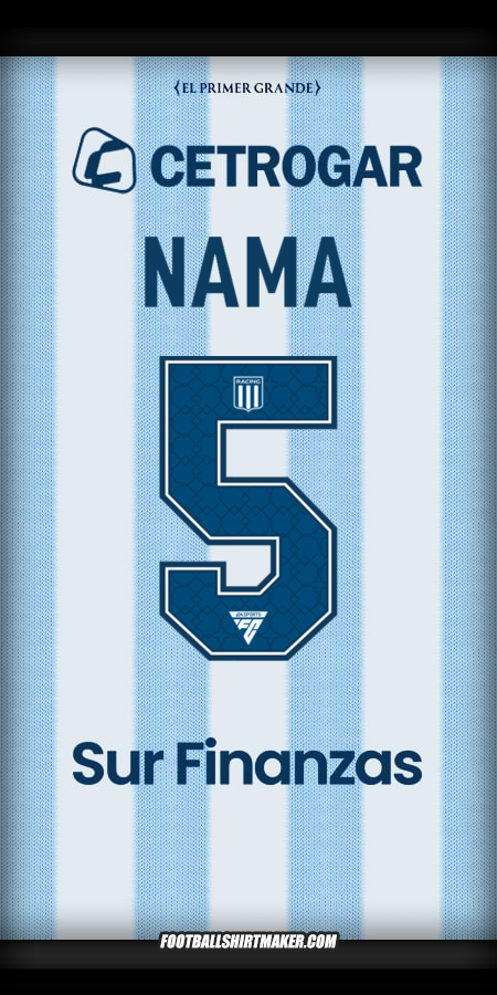 Jersey Racing Club 2025 -  nama - 5