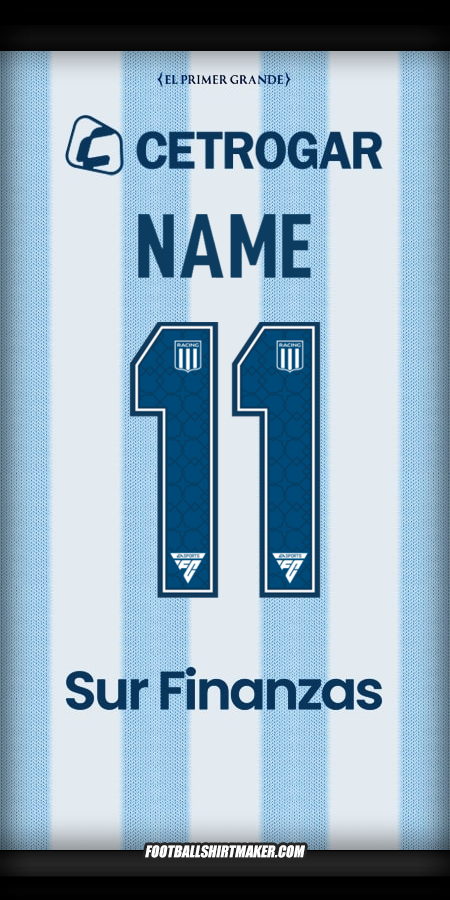 Jersey Racing Club 2025 -  name - 11