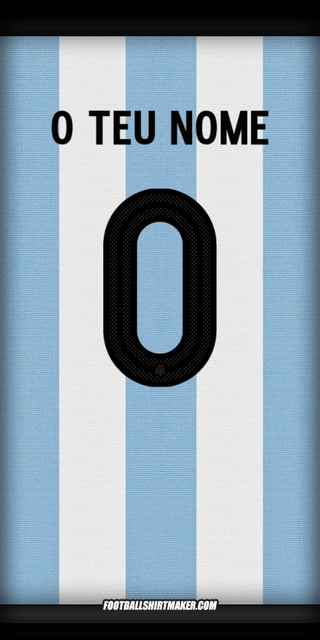 Camisola Argentina 50 Anos Adidas -  o teu nome - 0