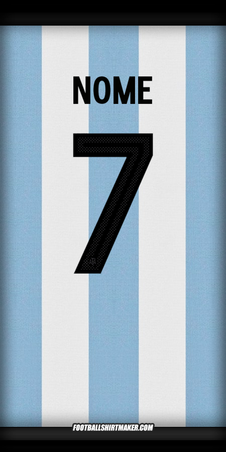 Maglia Argentina 50 Anni Adidas -  nome - 7